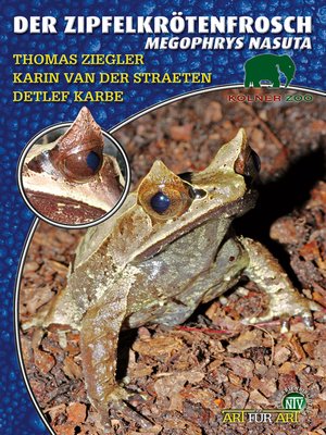 cover image of Der Zipfelkrötenfrosch